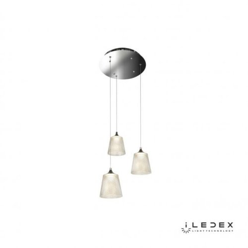 Светильник подвесной ILedex Flora WD8007-3 CR