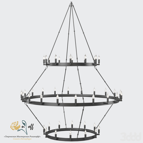 RS100/44 Подвесная люстра Розанофф Tani RS100/44