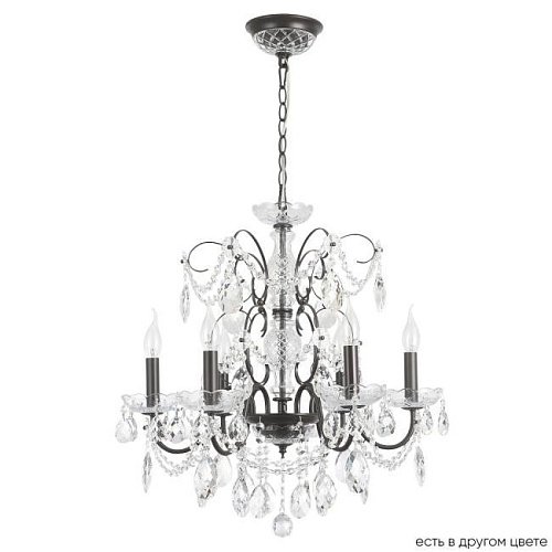 ODELIS SP6 BROWN Подвесная люстра Crystal Lux Odelis ODELIS SP6 BROWN