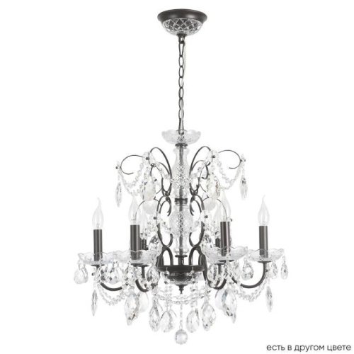 ODELIS SP6 BROWN Подвесная люстра Crystal Lux Odelis ODELIS SP6 BROWN