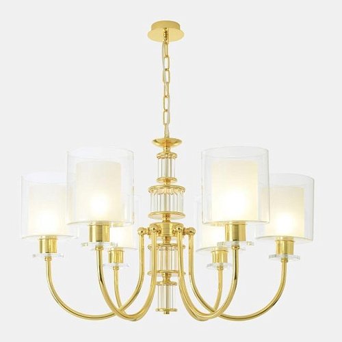 ELENA SP6 GOLD Подвесная люстра Crystal Lux Elena ELENA SP6 GOLD