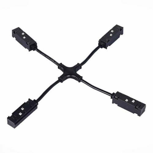 ST006.469.00 Ввод питания X-образный для магнитного шинопровода ST Luce St006 ST006.469.00