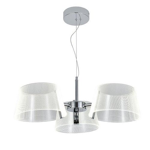 V000105L Подвесная люстра Indigo Orlare V000105L 14021/3P Chrome