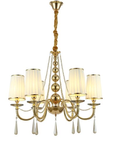 Подвесная люстра Lumina Deco Fabione LDP 1200-6 F.GD