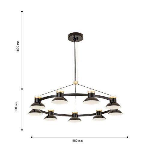 Подвесная люстра Favourite Tatti 4516-9P