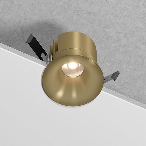 25070/LED 15W 4000K латунь Встраиваемый светильник Elektrostandard Bliss 25070/LED 15W 4000K латунь