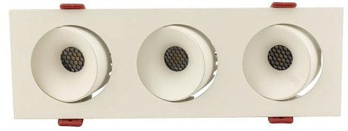 AM480-3 WH+WH 23,1W Встраиваемый светильник AM Group AM480-3 WH+WH 23,1W