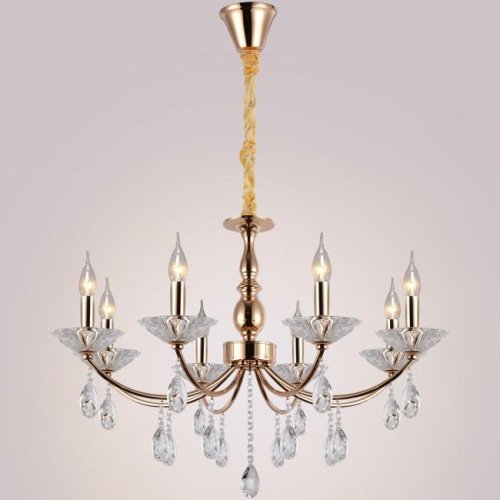 IL1242-8PPA-29 GD Подвесная люстра ILLUMICO IL1242-8PPA-29 GD