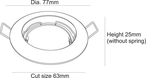 Встраиваемый светильник Deko-Light Built-in 120018