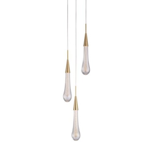 MD2060-3A br.brass Светильник подвесной Delight Collection Pour MD2060-3A br.brass
