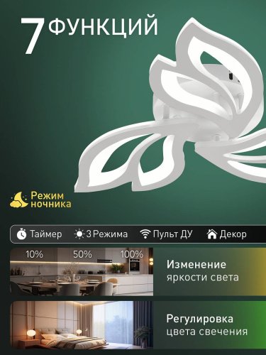 Потолочная люстра Natali Kovaltseva Sand Ii LED LAMPS 85000