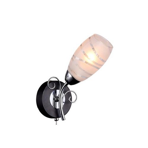 846/1A-Blackchrome Настенное бра ID lamp Edwidge 846/1A-Blackchrome