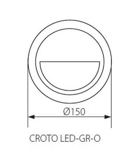 22771 Подсветка для ступеней Kanlux Croto 22771