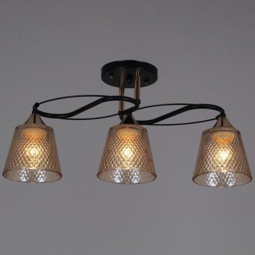 Потолочная люстра 06087-0.3-03 BK+FG