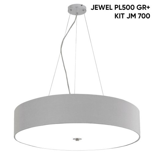 JEWEL PL700 GR Светильник потолочный Crystal Lux Jewel JEWEL PL700 GR