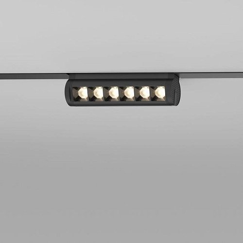 Slim Magnetic Трековый светильник 6W 4200K Alter (чёрный) 85048/01 Трековый светильник Elektrostandard Slim Magnetic Slim Magnetic Трековый светильник 6W 4200K Alter (чёрный) 85048/01