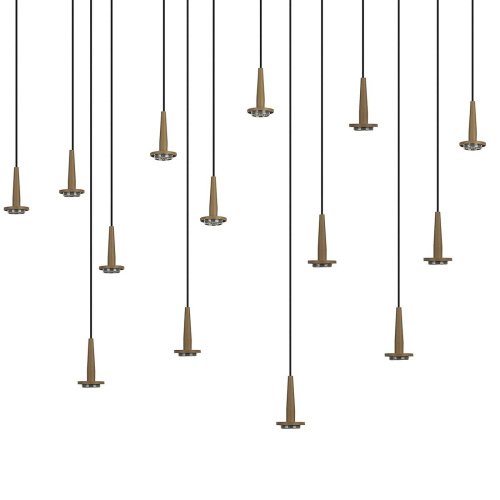 Люстра подвесная БЕЗ плафонов (14) Mantra Andromeda 8936