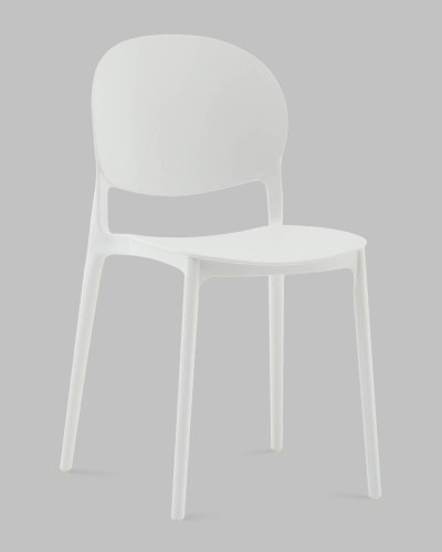 Стул пластиковый Stool Group Briny 8058 white 90059