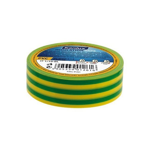 1277 Изолента заземления KANLUX IT-1/20-Y/GN Kanlux It-1/20-Y/Gn 1277