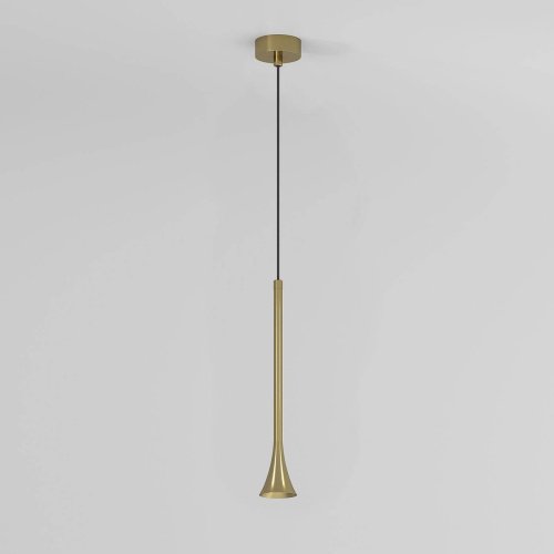 50314 LED 5W 4000K латунь Светильник подвесной Elektrostandard Hall 50314 LED 5W 4000K латунь