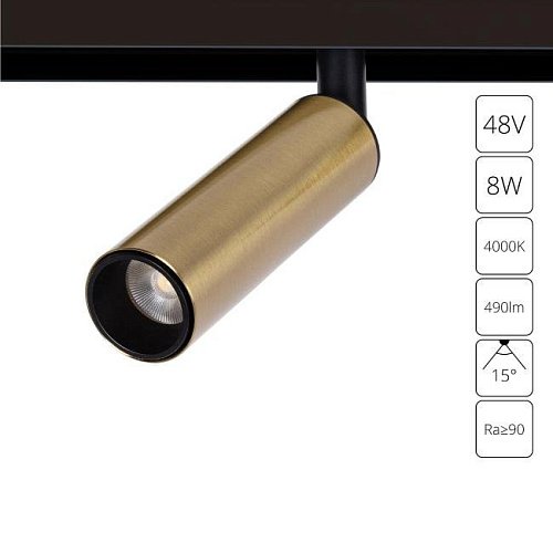 Трековый светильник Arte Lamp Linea A4660PL-1AB