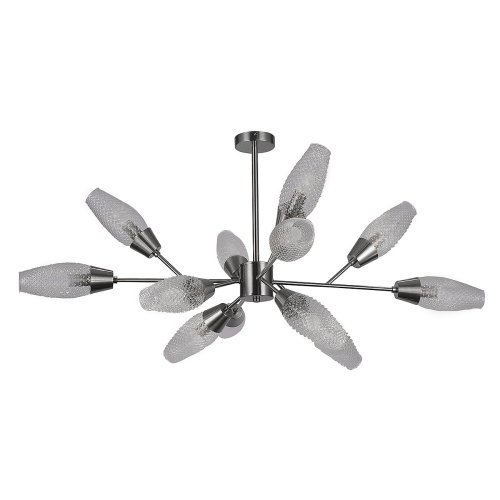 10165/12PL Nickel Потолочная люстра Escada Desire 10165/12PL Nickel