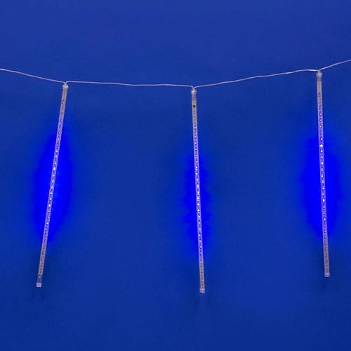 ULD-E2405-240/DTK BLUE IP44 METEOR Занавес светодиодный фигурный «Падающие звезды» Uniel ULD-E2405-240/DTK BLUE IP44 METEOR