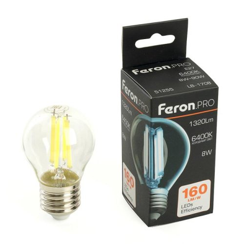51255 Светодиодная лампа Feron LB-1708 51255