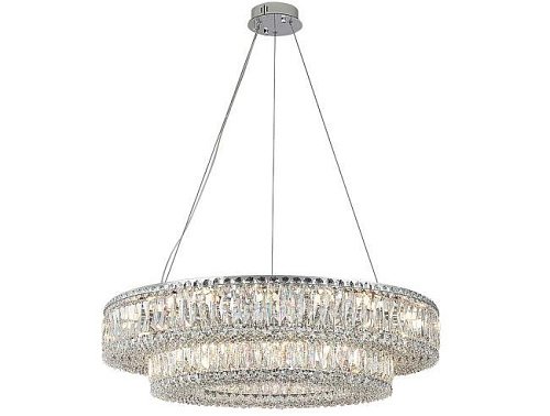 Подвесная люстра Newport 8450 8450+28/S chrome