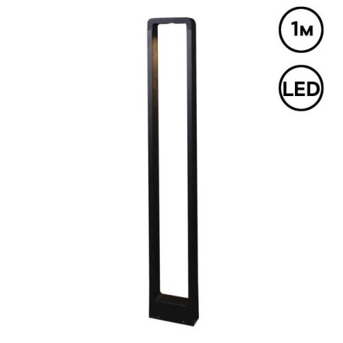 Наземный фонарь Reluce 09962-0.7-001JH 1,0M LED10W BK RLOS