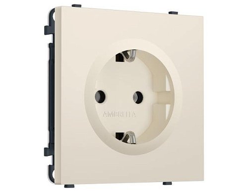 MS326010 MS326010 Комплект механизма электрической розетки SIGMA Бежевый матовый 50Hz 2P+E с/з 16A-250V QUANT PRO (SP3260, PR141)