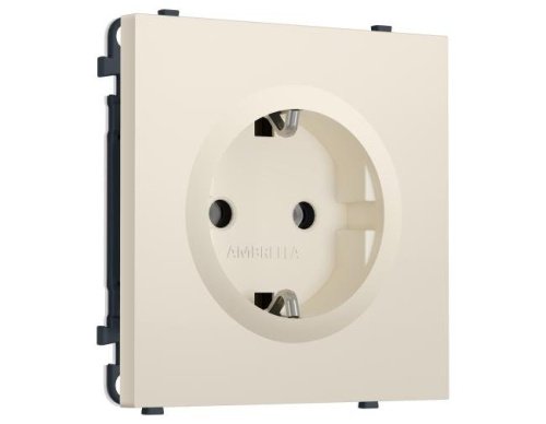 MS326010 MS326010 Комплект механизма электрической розетки SIGMA Бежевый матовый 50Hz 2P+E с/з 16A-250V QUANT PRO (SP3260, PR141)