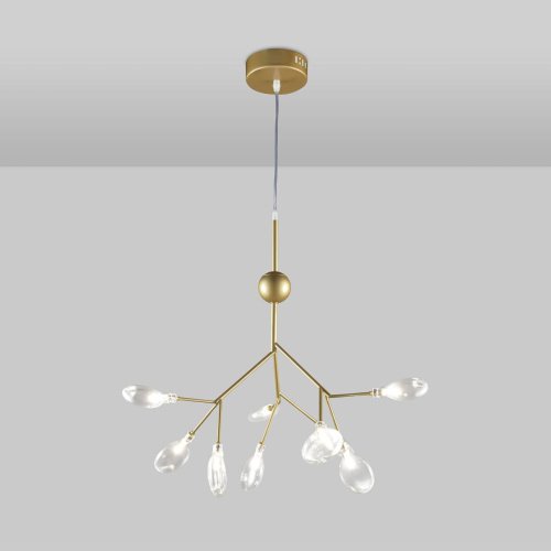 GRACE 75554/9C GOLD SATIN Подвесная люстра Natali Kovaltseva Grace Ll GRACE 75554/9С GOLD SATIN