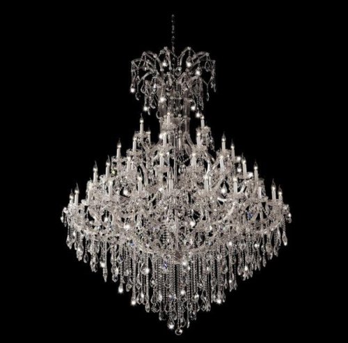 DIVA SP60 CHROME Подвесная хрустальная люстра Diva Crystal Lux DIVA SP60 CHROME