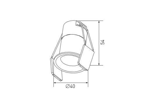 DL-A004-7-BL-WW Встраиваемый светильник SWG DesignLed HIDDEN DL-A004-7-BL-WW