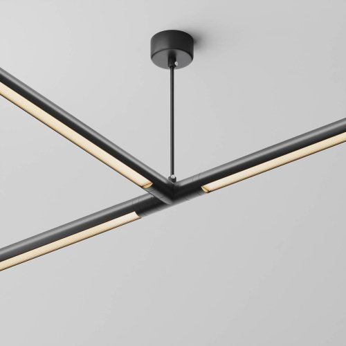 T-образный плоский коннектор для системы Shelf с вводом питания Maytoni Accessories for system Shelf CA015TC-P-B