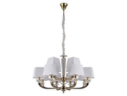 Подвесная люстра Newport 11400 11408+4/C gold