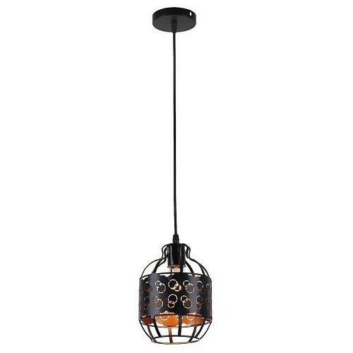 Светильник подвесной IMEX MD.0307-1-P BK+FGD