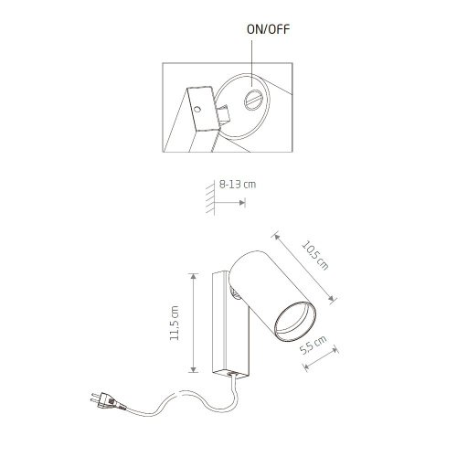 Светильник спот Nowodvorski Mono 7786