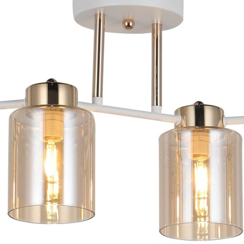 IL6111-4COU-79 WH GD Qui Потолочная люстра ILLUMICO IL6111-4COU-79 WH GD Qui