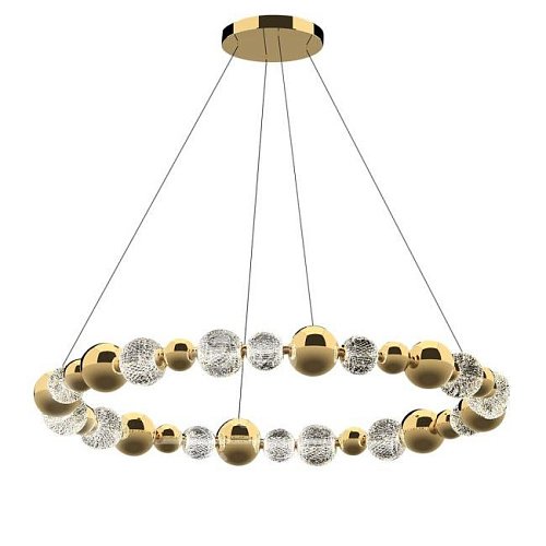 MD21001002-1F gold Подвесная люстра Delight Collection Elliot Diamante MD21001002-1F gold