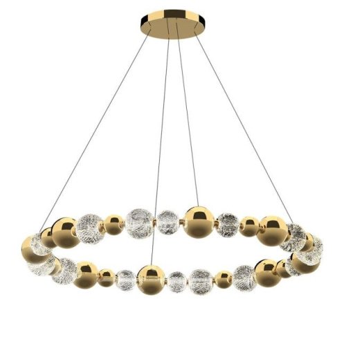 MD21001002-1F gold Подвесная люстра Delight Collection Elliot Diamante MD21001002-1F gold