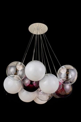 LE7723/13 Chrome Подвесная люстра LEON Molecule LE7723/13 Chrome