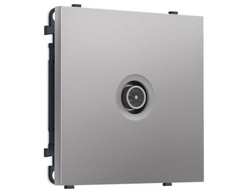 MS513030 MS513030 Комплект механизма TV розетки проходной SIGMA Сталь матовый 5-1000 MHz 4dB QUANT PRO (SP5130, PR211)