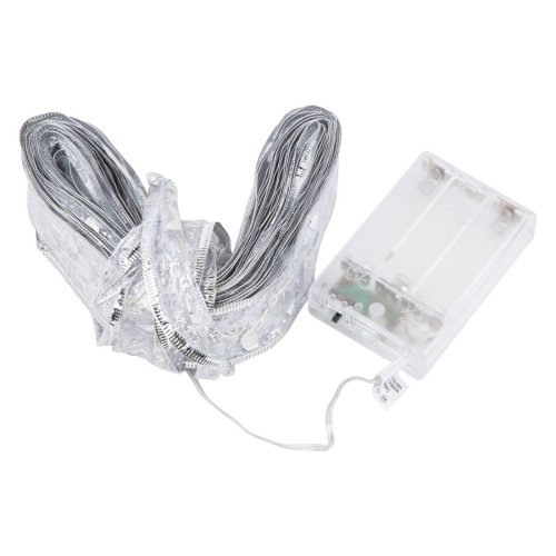 Гирлянда Uniel ULD-S1000-100/SCB/3AA WHITE IP20 RIBBON
