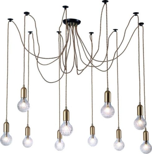 Люстра в форме паука Salute A8040SP-10SG Arte Lamp