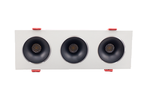 AM480-3 BK+WH 23,1W Встраиваемый светильник AM Group AM480-3 BK+WH 23,1W