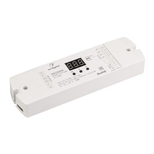 023827 Декодер тока DMX512 для трансляции DMX512 сигнала ШИМ(PWM) Arlight 023827