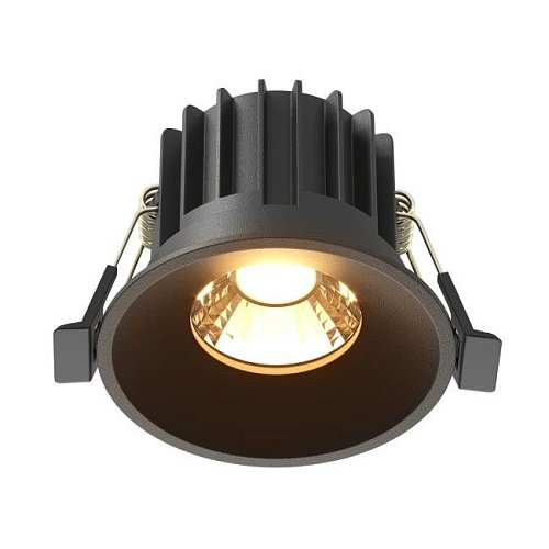 DL058-12W2.7K-B Встраиваемый светильник Maytoni Round DL058-12W2.7K-B