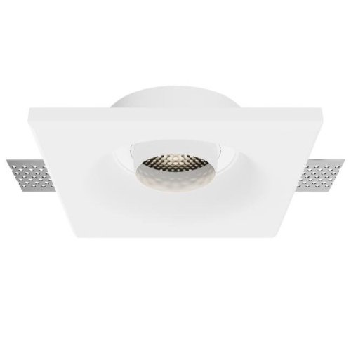 Встраиваемый светильник Maytoni Gyps Modern DL006-GU10-RD-W